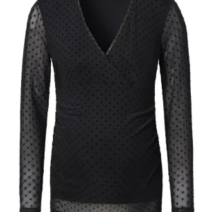 Chandail D'Allaitement Olean Noir