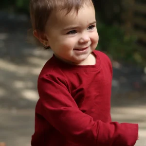 Chandail Évolutif Rouge Cerise Uni