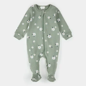 Firsts by Petit Lem - Pyjama 1 pièce - Marguerites