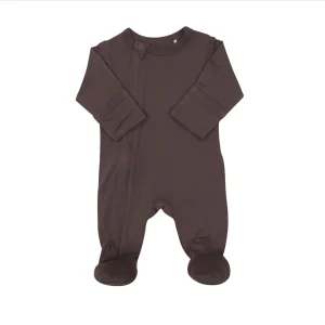 Pyjama En Modal Avec Pieds Chocolat