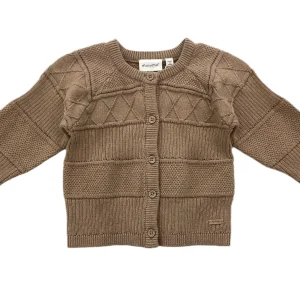 Cardigan En Tricot Beige