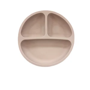 Assiette compartimentée À Succion Sable