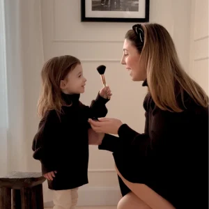 Emma Robe Maxi À Col Roulé Pour Femmes Brun