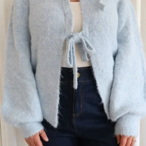 Cardigan Denise Bleu Pâle