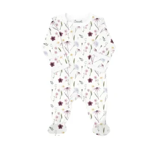 Pyjama En Modal Avec Pieds Floral