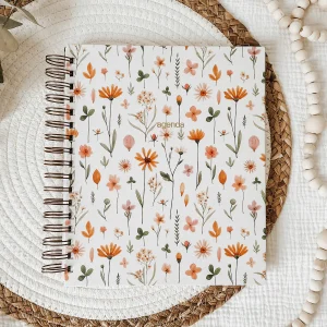 Agenda Floral Pâle