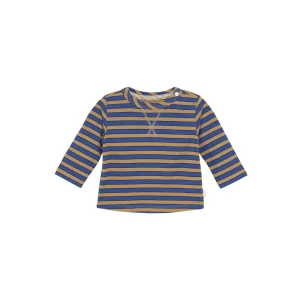 Chandail Manches Longues Rayé Medium Brown