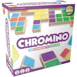 Asmodee - Chromino - Version en Bois