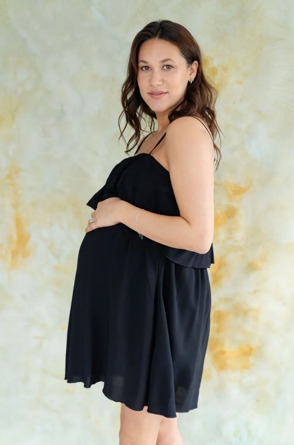 Robe Sissi À Volant Noir – Image 2