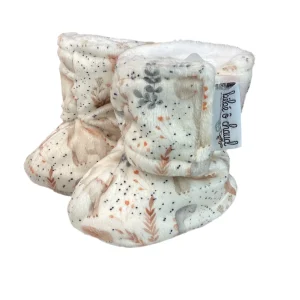 Pantoufles À Velcro Dino BOHO