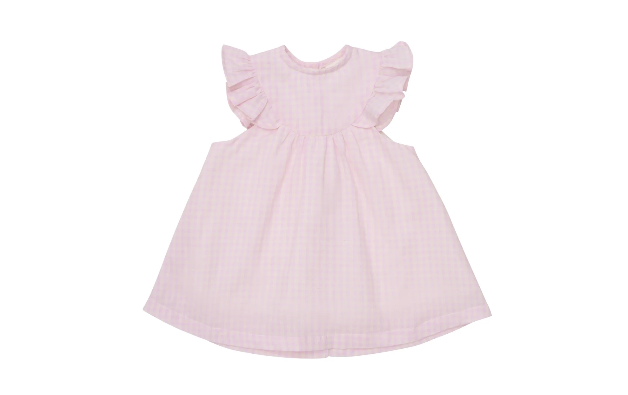 Ensemble 2 Pièces À Carreaux Rose Claire – Image 3