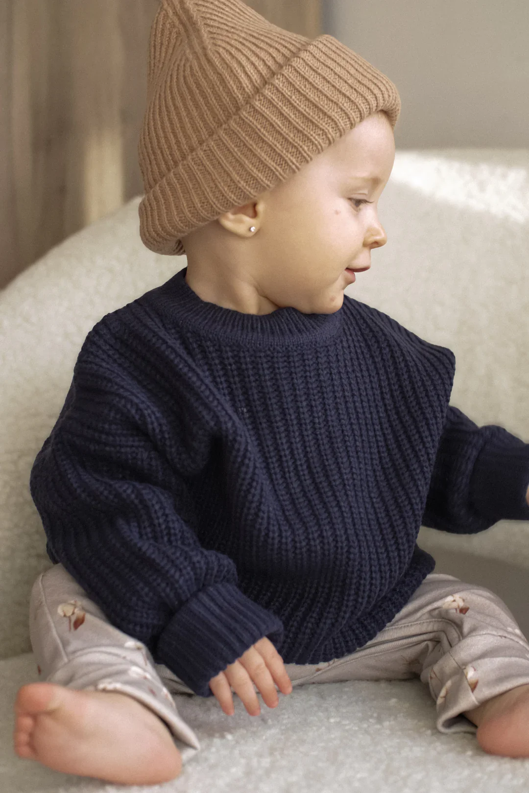 Tricot Évolutif Marine – Image 2