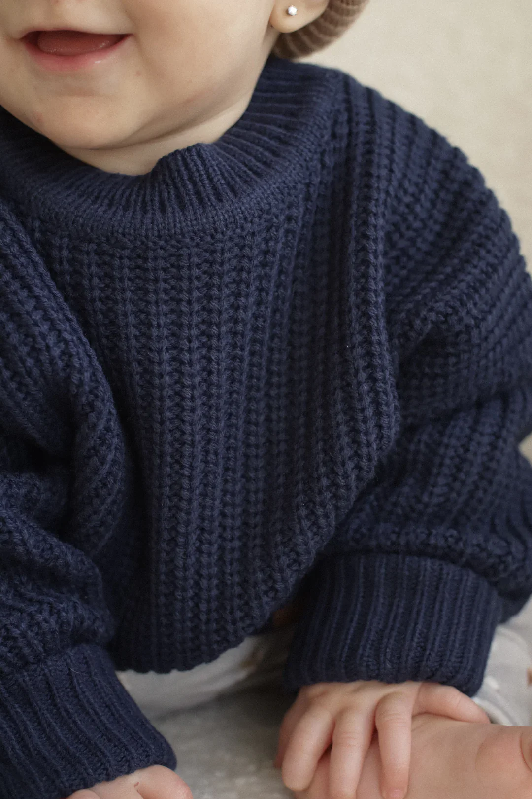 Tricot Évolutif Marine – Image 3