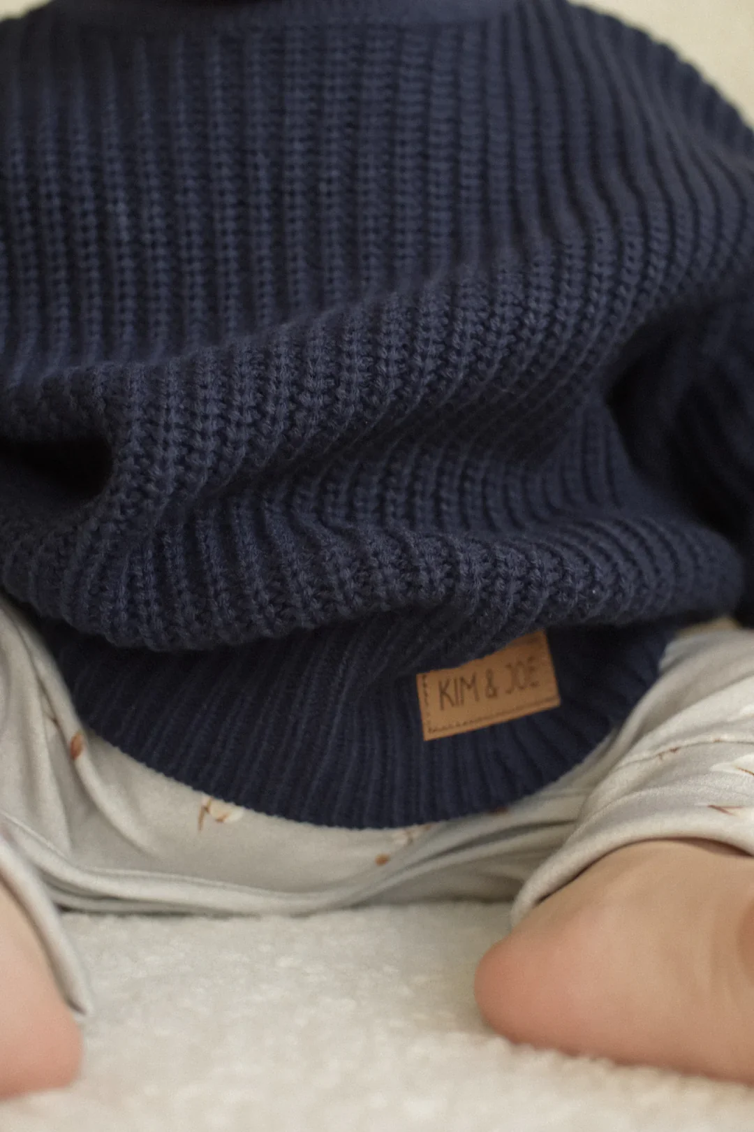 Tricot Évolutif Marine – Image 4