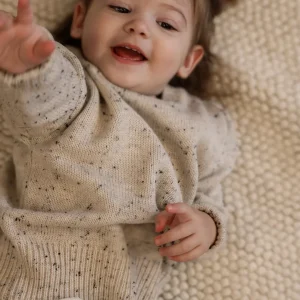 Tricot Évolutif Biscuit & Crème