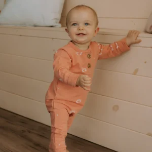 Onesie Évolutif Corail Motif Crabes