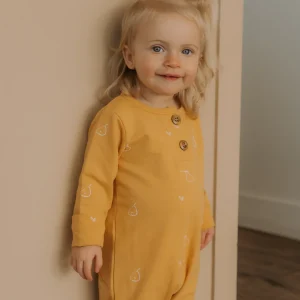 Onesie Évolutif Jaune Motif Poires