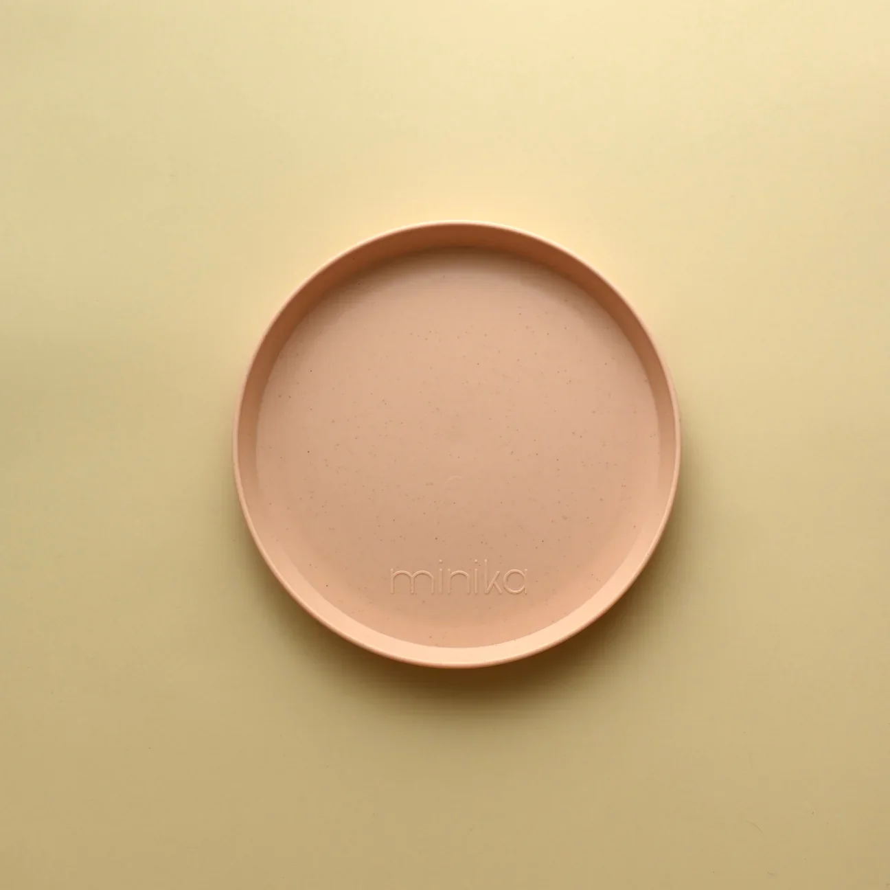 Assiette En Paille De Blé Blush