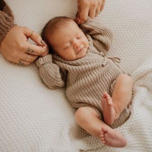 Cache-couche Kimono Praline