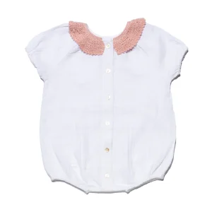 Barboteuse Phoebe light blush