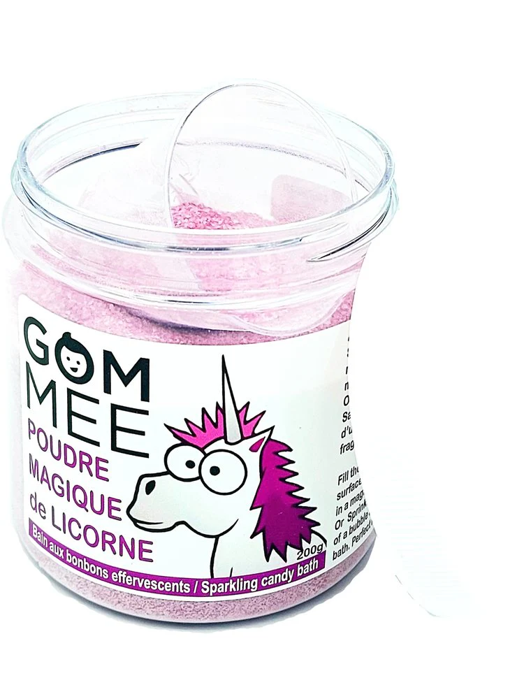 GOM-MEE - Poudre Magique de Bain aux bonbons effervescents 200g