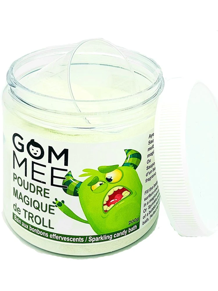 GOM-MEE - Poudre Magique de Bain aux bonbons effervescents 200g – Image 2