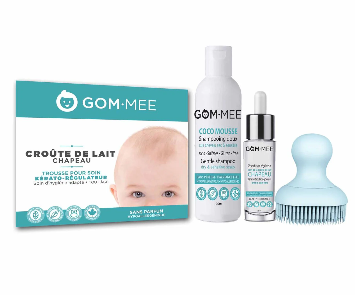 GOM-MEE - Trousse Croûte de lait