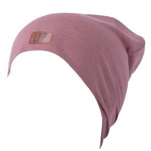 L&P Apparel - Tuque en coton 2 en 1 - Vieux Rose