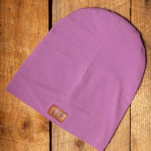L&P Apparel - Tuque en coton 2 en 1 - Lavande