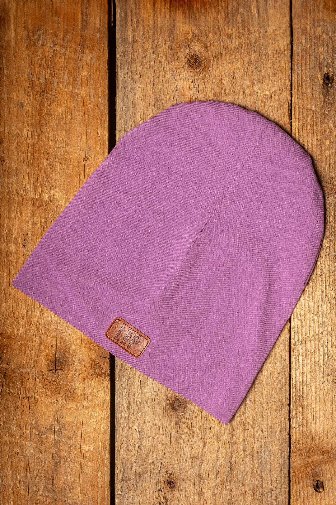L&P Apparel - Tuque en coton 2 en 1 - Lavande