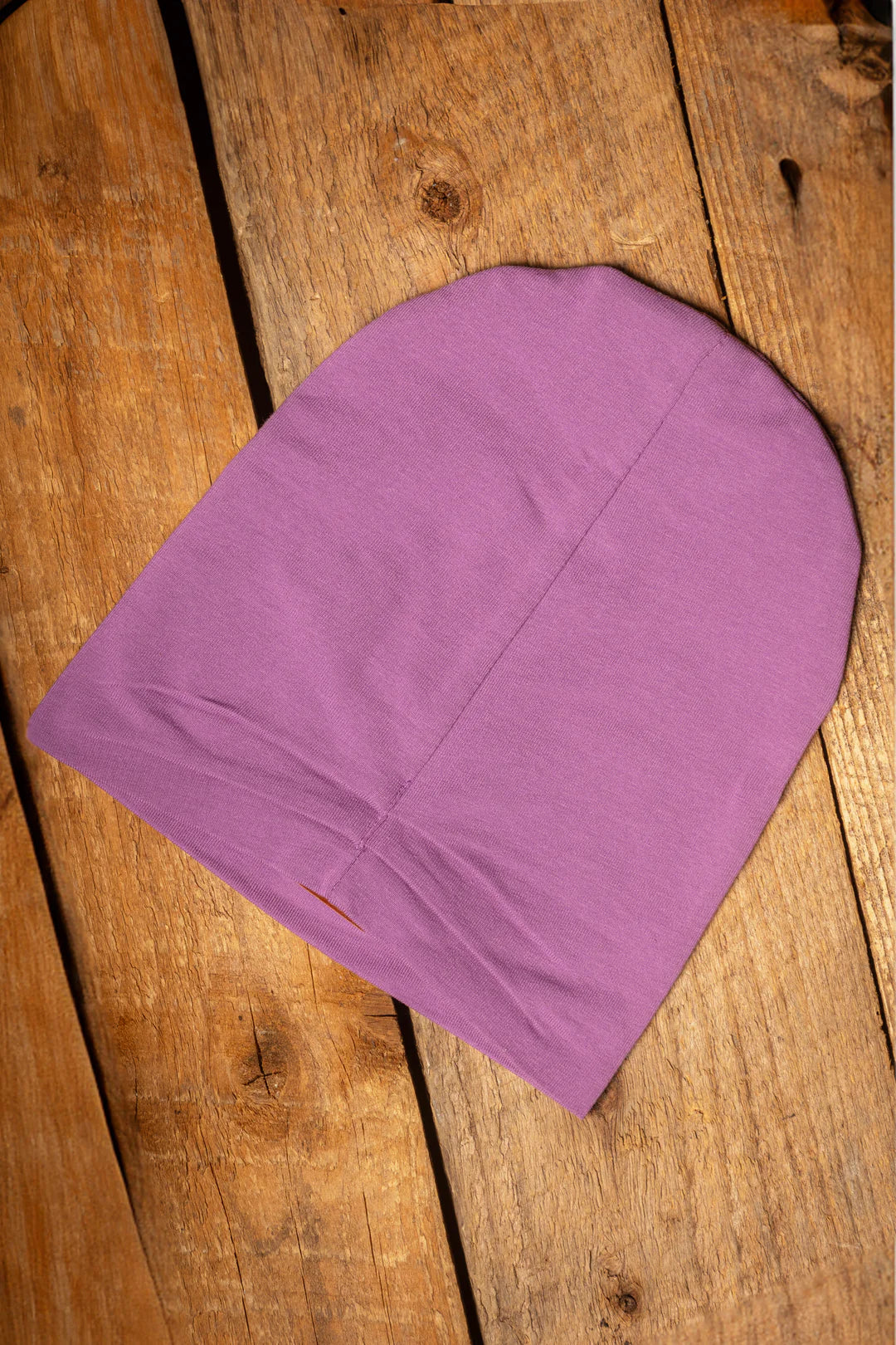 L&P Apparel - Tuque en coton 2 en 1 - Lavande – Image 2