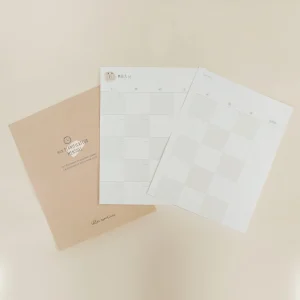 Planificateur Mensuel Version Papier